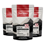 Kit 3pct Café Em Grãos Colombiano Juan Valdez Volcan 250g