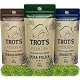 Kit 3un Erva Mate Tereré Trot S Premium 500g 1 Tradicional 1 Pura Folha 1 Burrito