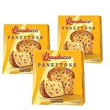 Kit 3und Panetone BAUDUCCO Frutas 400g