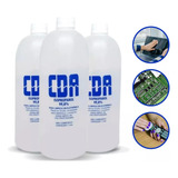 Kit 3x Álcool Isopropílico Puro 99 8 1 Litro Limpeza Placas