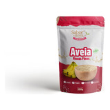 Kit 3x Aveia Em Flocos Finos Sem Glúten Sabor Da Terra 200g