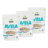 Kit 3x Aveia Flocos Finos Sem Glúten 200g