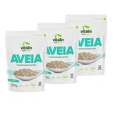 Kit 3x Aveia Flocos Finos Sem Glúten 200g