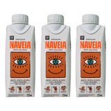 Kit 3x Bebida Vegetal De Aveia Chocolate Naveia 250ml