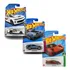 Kit 3x Carrinhos Hot Wheels 1:64 Miniatura Mattel Sortido