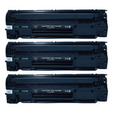 Kit 3x Cartucho Toner