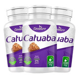 Kit 3x Catuaba Denature 100 Cápsulas Estimulante De Libido