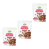 Kit 3x Cereal Matinal Integral 200g Sabor Chocolate  vitalin