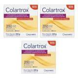 Kit 3x Colartrox Colágeno Hidrolisado Pó Zero Açúcar Lactose