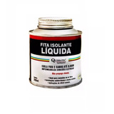 Kit 3x Fita Isolante Líquida 200ml Preta 3x Fita Vermelha