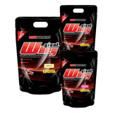 Kit 3x Giant Whey Refil 2kg Bodybuilders