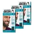 Kit 3x Grecin 5 Gel Barba Bigode 28g Castanho Escuro M-100