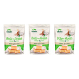 Kit 3x Mistura Bolo Aveia Linhaca E Coco Vitalin 300g