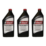 Kit 3x Oleo Para Rabeta De Motor De Centro Mercury Sae90