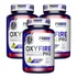 Kit 3x Oxy Fire Thermogênico - 60 Cápsulas Cada - Profit 