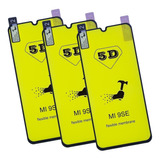 Kit 3x Películas De Gel 5d Para Xiaomi Mi 9 Se Mi9 Se