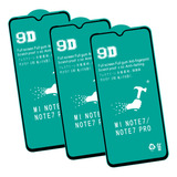 Kit 3x Películas Gel 5d Para Redmi Note 7   Note 7 Pro