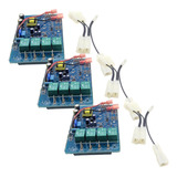 Kit 3x Placas Eletrônica Máquina Gelo Everest Egc50a Egc100a