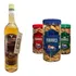 Kit 3x Potes 120g Porkão Pururuca   1 Cachaça Vanalli 750ml