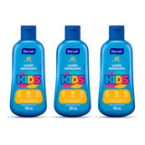 Kit 3x Repelente De Insetos Baruel Kids Infantil 100ml Loção