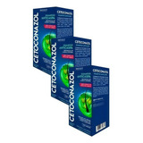 Kit 3x Shampoo Cetoconazol