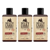 Kit 3x Shampoo Para Barba Peaky Blinders 120ml Don Alcides