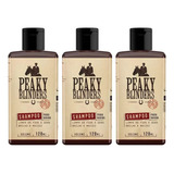 Kit 3x Shampoo Para Barba Peaky Blinders Don Alcides