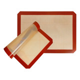 Kit 3x Tapetes Silicone Antiaderente Culinário Cozinha 40x30 Cosevita
