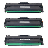 Kit 3x Toner Compatível Hp W1105a 105a 107w 135a com Chip