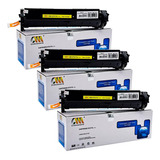 Kit 3x Toner Compatível P Hp Cf217a 217a 17a M130 M102 Novo