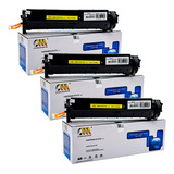 Kit 3x Toner Compatível Para Hp Cf217a 217a 17a M130 M102a