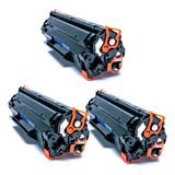 Kit 3x Toner Evolut Compatível C Hp Ce285a 85a P1102w M1132