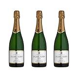 Kit 3x Vinho Espumante Branco Espanhol Cava Jaume Serra Semi Seco 750ml