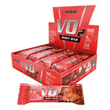 Kit 3x Vo2 Whey Bar Display 12unid Integralmedica Chocolate