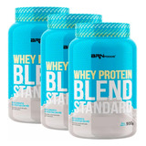 Kit 3x Whey Proten Blend 900g Pronta Entrega