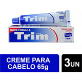 Kit 3x1 Creme Cabelo Tratamento Hidratante Trim Lavanda 65g