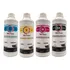Kit 4.000 Ml Tinta Compatível Hp Pigmentada Pra Bulk 4 Cores