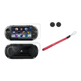 Kit 4 Acessórios Ps Vita Slim Psv2000 Proteção Completa