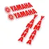 Kit 4 Adesivos Logo Yamaha Vmax Rd125 Rd135 Rx Tenere Xt Xtz