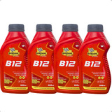 Kit 4 Aditivo B12 Plus Para Motor Lubrificante Bardahl 500ml