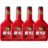 Kit 4 Aditivo B12 Plus Para Motor Lubrificante Bardahl