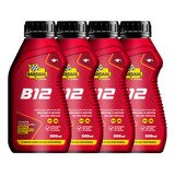 Kit 4 Aditivo Para Óleo De Motor Bardahl B12 Plus 500ml