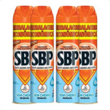Kit 4 Aerossol Sbp Anti Aedes Aegypti Sem Cheiro 360ml