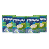 Kit 4 Água De Coco Esterilizada Caixa 200ml Kero Coco