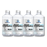 Kit 4 Alcool Isopropilico