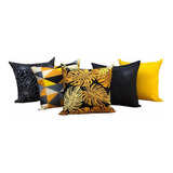 Kit 4 Almofadas Decorativa Cheia Sala Sofá Promoção Brinde