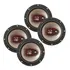 Kit 4 Alto Auto Falantes Bravox B3x60x + 6 Polegadas Som