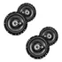 Kit 4 Alto Auto Falantes Bravox Tr6u 240w + 6 Polegadas Som Cor Preto