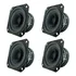 Kit 4 Alto Falante Full Line Array 4 Ar 160 Oversound 16ohms