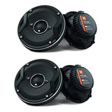 Kit 4 Alto Falante Jbl Harman 6 Coaxial Gto 629 120 Wrms